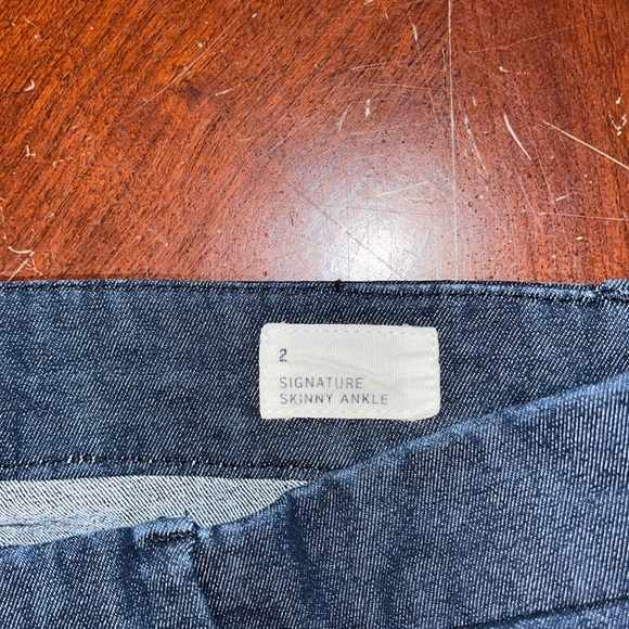 GAP signature skinny ankle jeans - Picture 4 of 10